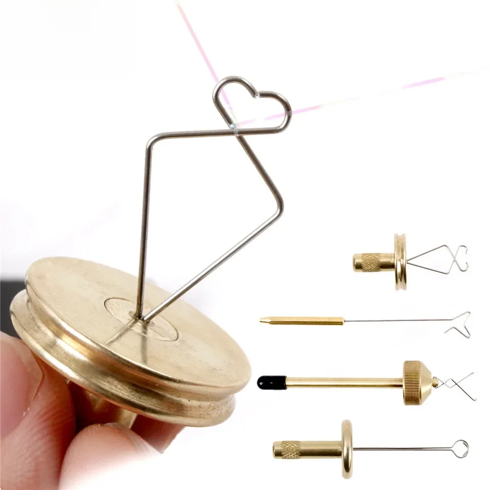 Maximumcatch Dubbing Twister/Spinner Brass Jig Fly Tying Twister Hair Stacker Narzędzie do wiązania much — zdjęcie 2