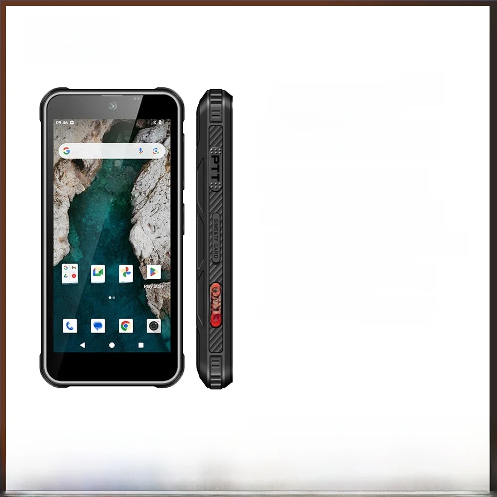 UNIWA R4 Plus – wytrzymały, kompaktowy smartfon 4G, 4-calowy ekran dotykowy, ośmiordzeniowy procesor, 4 GB pamięci RAM + 64 GB pamięci ROM, system Android 14, bateria 3000 mAh, funkcja SOS, obsługa NFC. — zdjęcie produktu 7