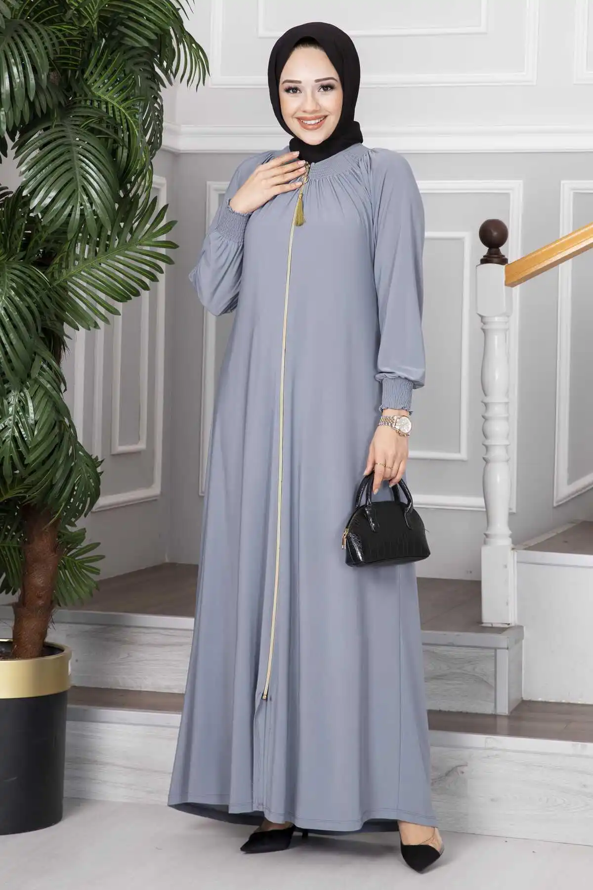 Women New Season Hijab Abaya Open Kaftan Dubai Turkey Muslim Set Luxury Islamic Robe African Kimono Moroccan Clothing Kaftan