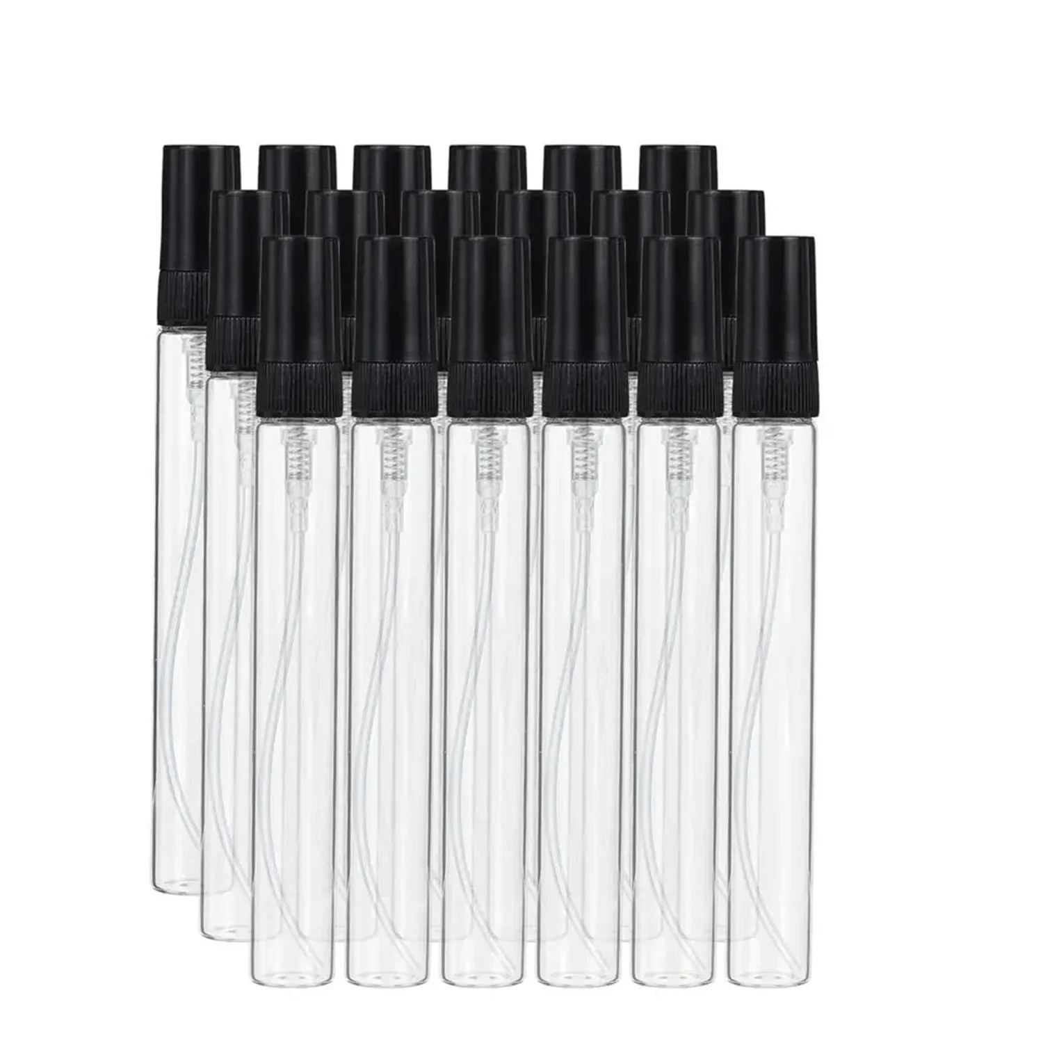 20 Stuks 2 Ml 3 Ml 5 Ml 10 Ml Mini Draagbare Parfumflesje Spray Hervulbare Cosmetische Monster Glas bottelen Lege Container - afbeelding 2