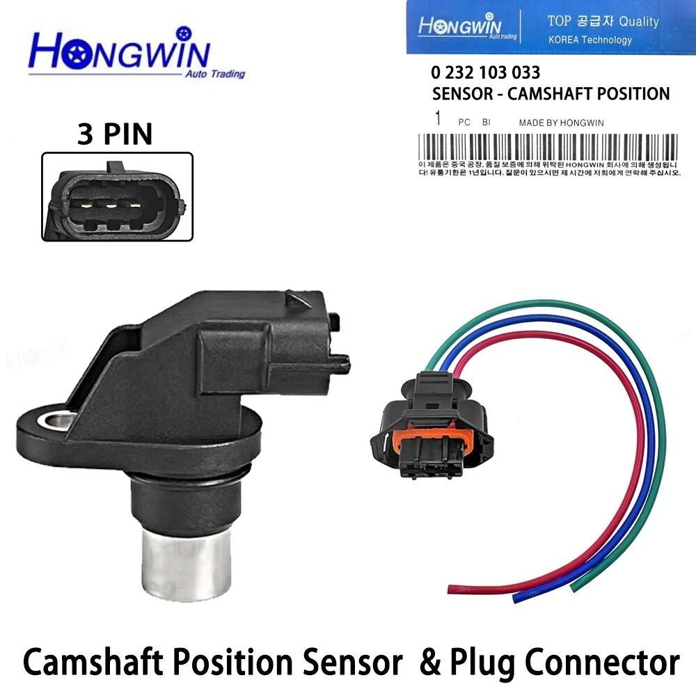 Enchufe del Sensor de posición del árbol de levas para Volvo, S80, S60, V70, Toyota Corolla 0, 232, 103, 033, 0, 232, 103, 039, 0, 232, 103, 040, 0, 281, 002, 406