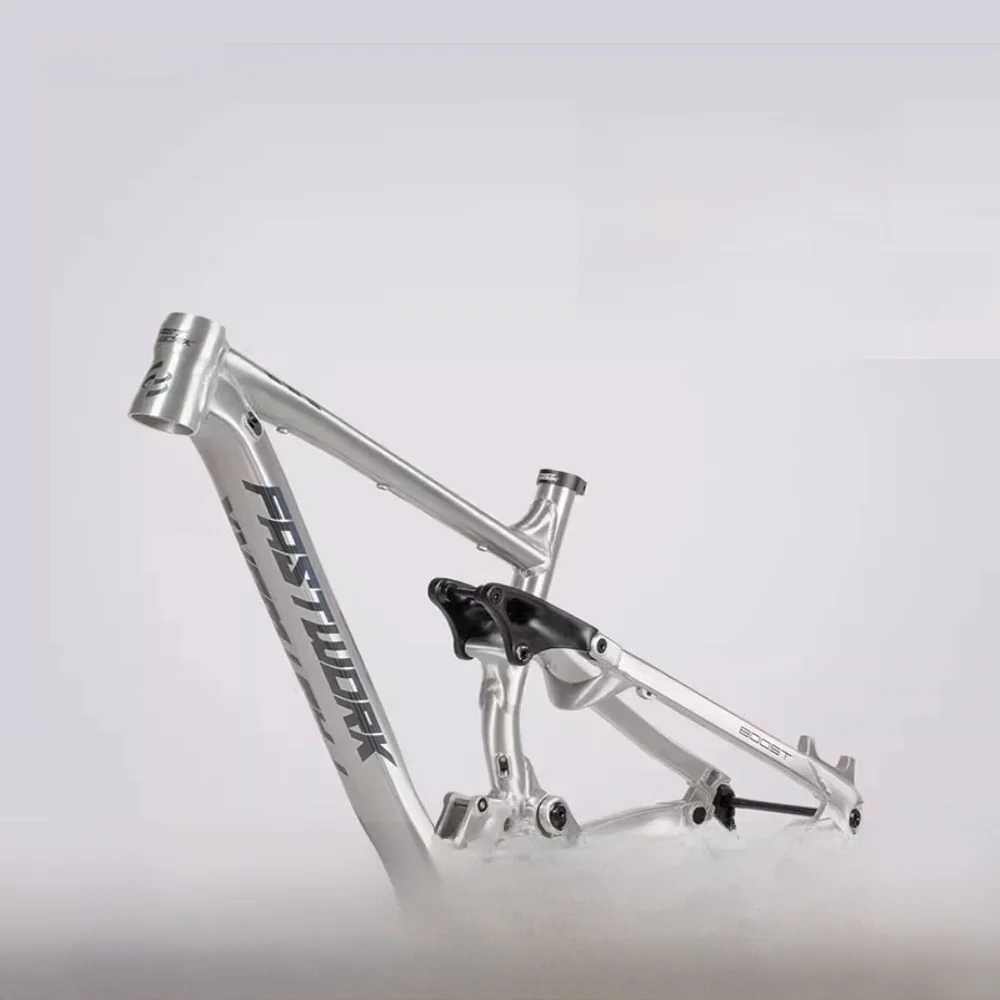 AliExpress NONE 2025 HIMAIO-Aluminum Alloy Mountain Bike Shock Absorber Frame,Soft Tailstock, AM,FR,DH,27.5"29" mtb  frameset  full suspension