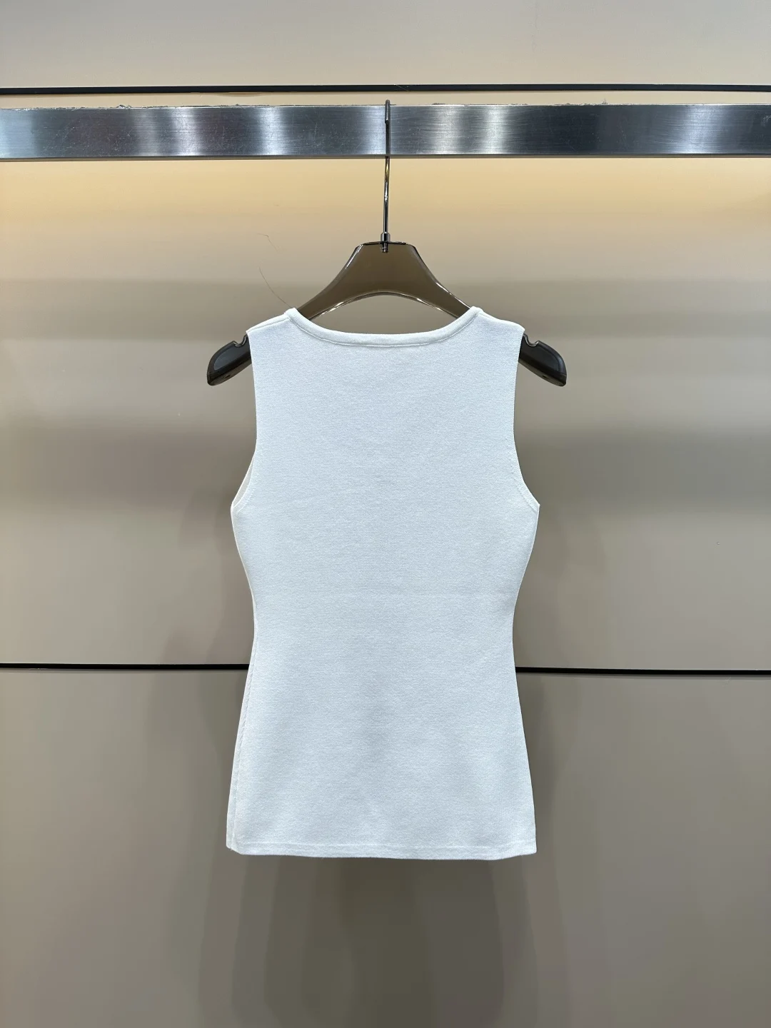 

2025 New Fashion Women's Summer Slim Fit Waist Slimming Pure Cotton Embroidery Knitted Vest Camisole