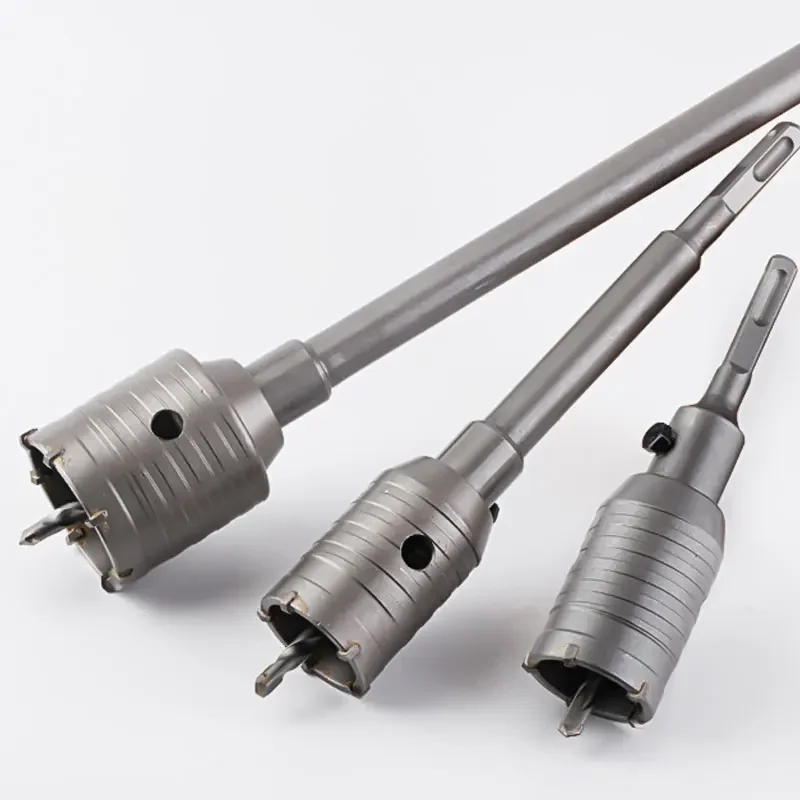 SDS Beton Gatenzaag 30-160mm Elektrische Holle Kernboor Schacht 110-530mm Kernboor cement Steen Muur Boren Tool - afbeelding 2
