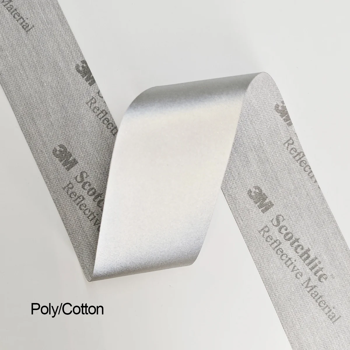3M Reflective Sew-On Safety Tape | High Visibility Fabric Strip | 3 Meter Length | 2.5cm & 5cm Wide