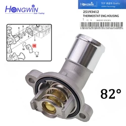 Engine Cooling Thermostat Housing Water Outlet For Chevrolet Lacetti Nexia Cobalt Ravon R3 R4 Daewoo 1.5L 25193412 96940086 GM