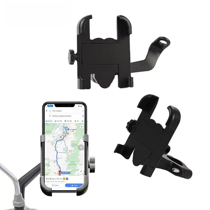 AliExpress Bicycle Motorcycle Mobile Phone Holder Navigation GPS Stand for iPhone 15 14 13 Pro Max Samsuing Xiaomi Bicycle Motor Bracket