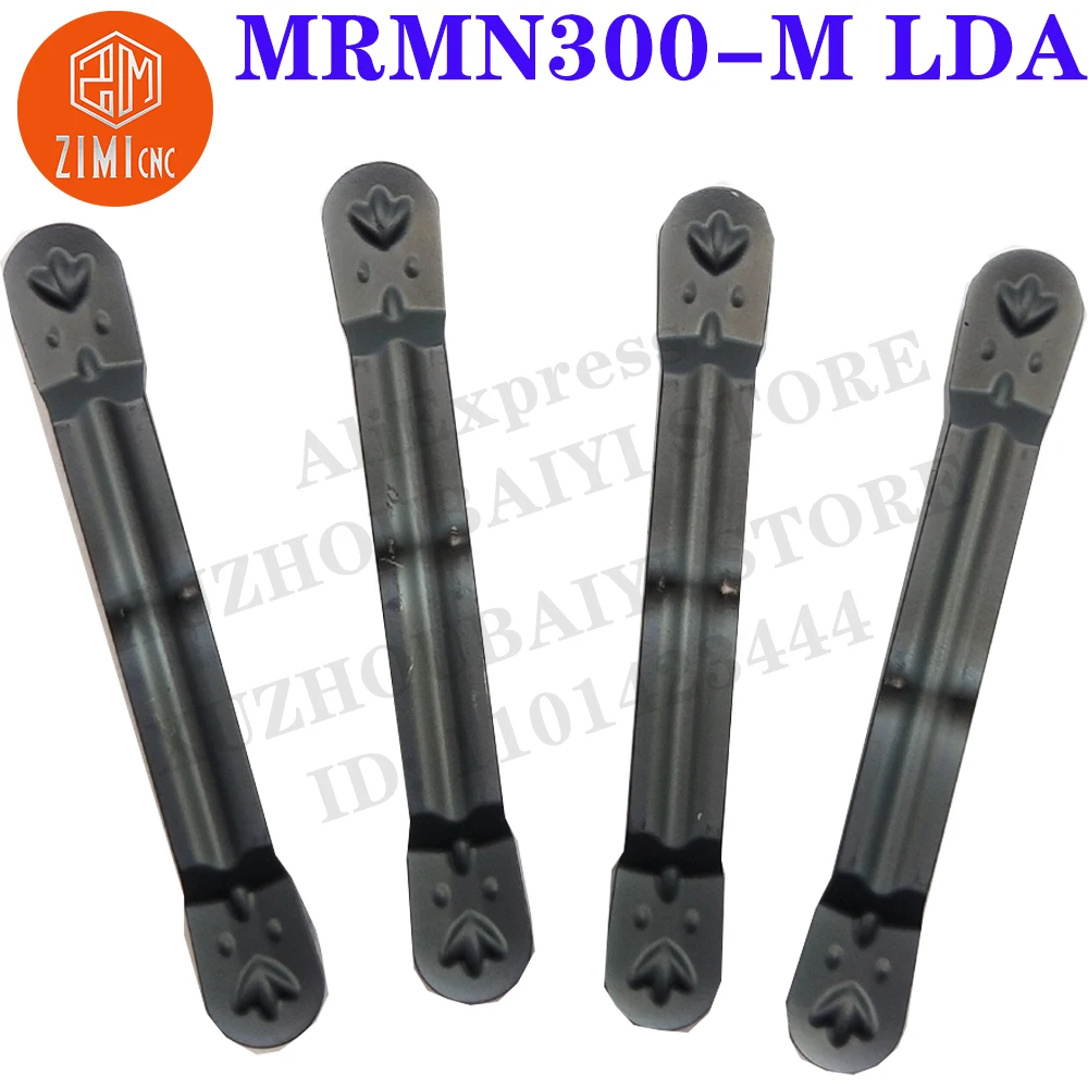 MRMN300-M LDA MRMN300-M Parting grooving Inserts tools Carbide Inserts Turning Inserts Tools metal Lathe Cutting Blade CNC tools