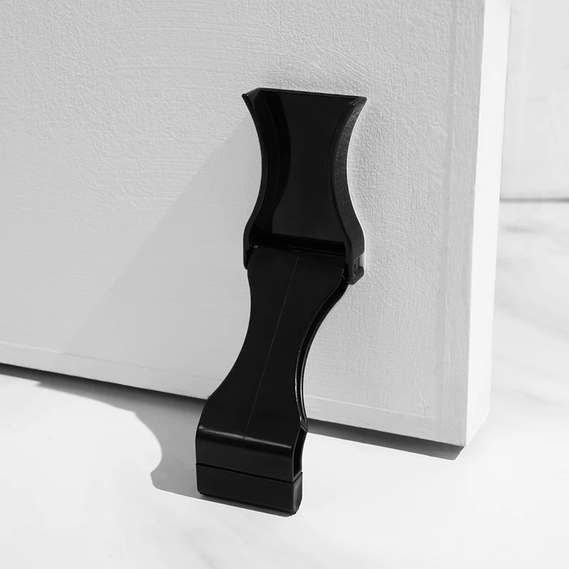 생활백서 무타공 도어스토퍼 1개 / 말발굽 문스토퍼 문고정장치