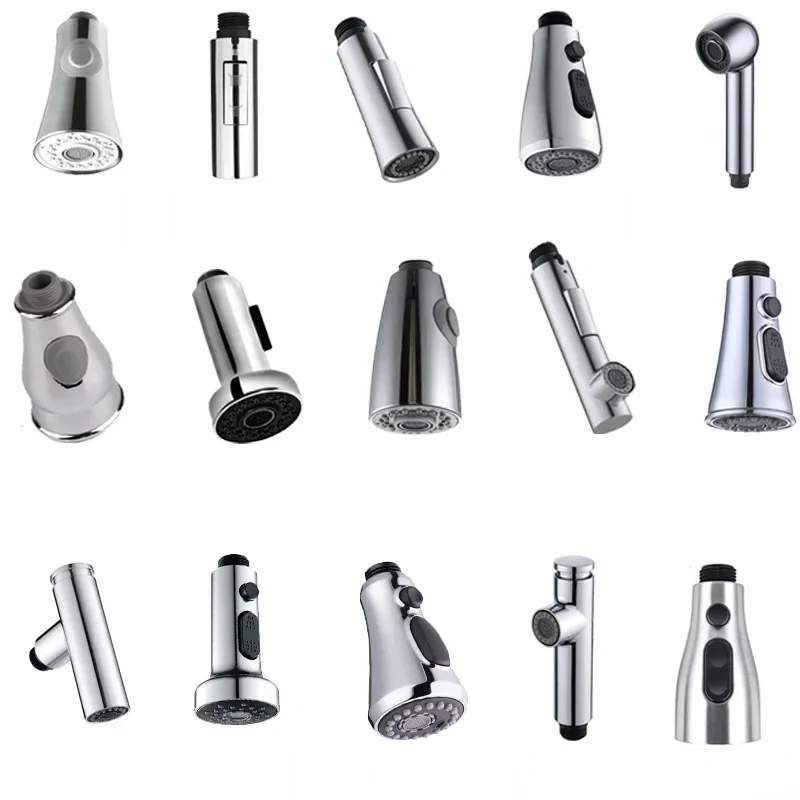 Küche Pull Out Wasserhahn Sprayer Düse Sprayer ABS Langlebig Wasser Sparen Dusche Spray Kopf Badezimmer Becken Waschbecken Wasserhahn Ersatz