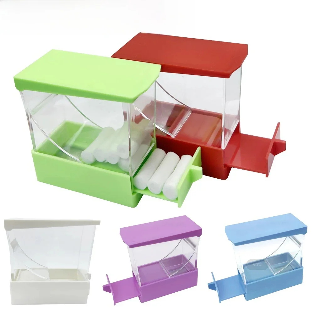 Boîte de rangement de coton dentaire, support distributeur de rouleau de coton, tiroir coulissant, organisateur de rouleau de coton orthodontique, produits de laboratoire de dentisterie