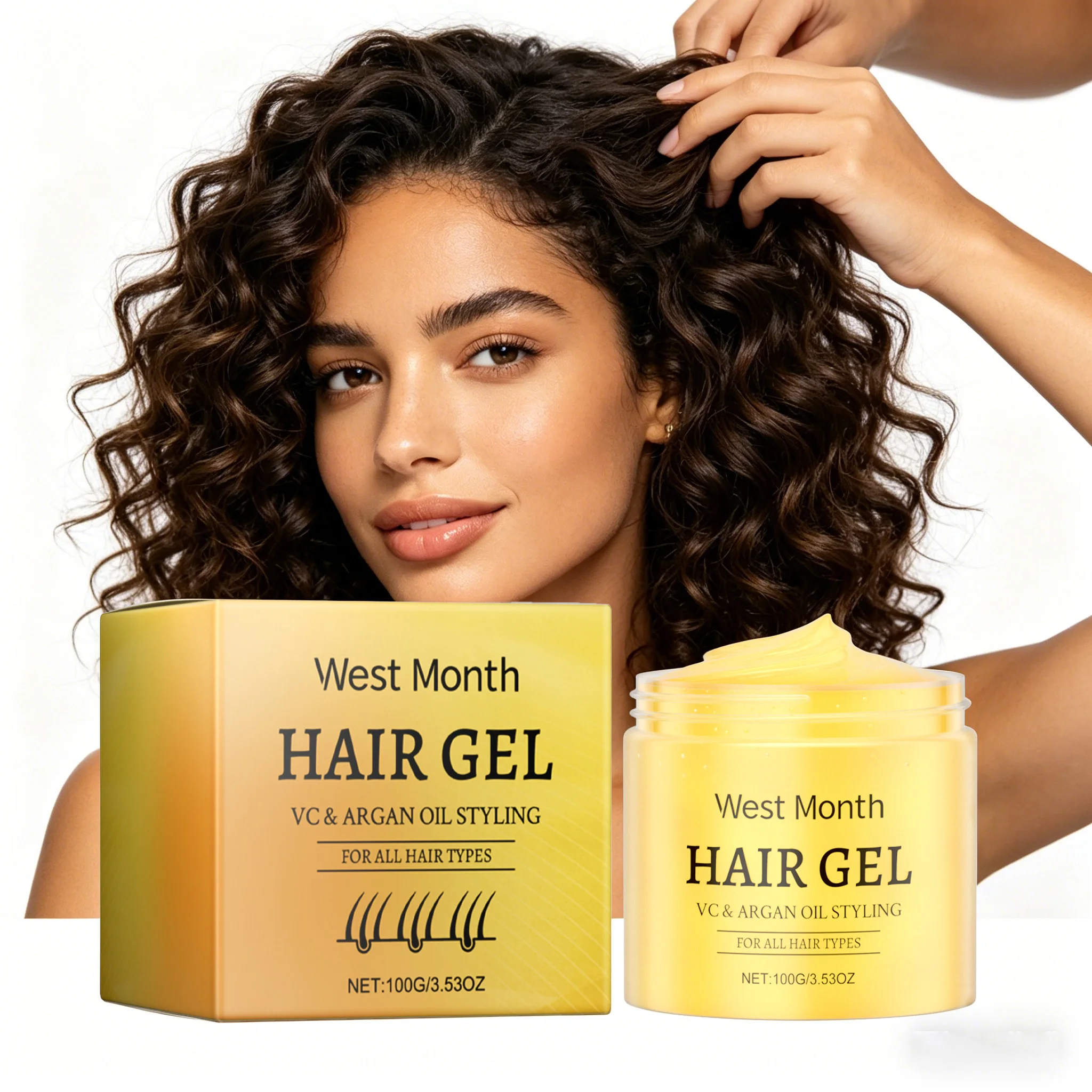 

Маска для укладки волос 100G VC: Питание, гладкость, без жирности, придание блеска, стойкая укладка для всех типов волос