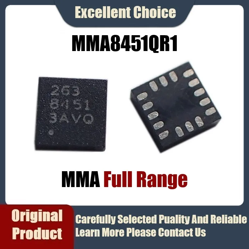 5Pcs/Lot Original Genuine MMA8451QR1 MMA8452QR1 MMA8453QR1 Acceleration Meter Movement Sensor Transmitter Chip ± 2G 4G 8G