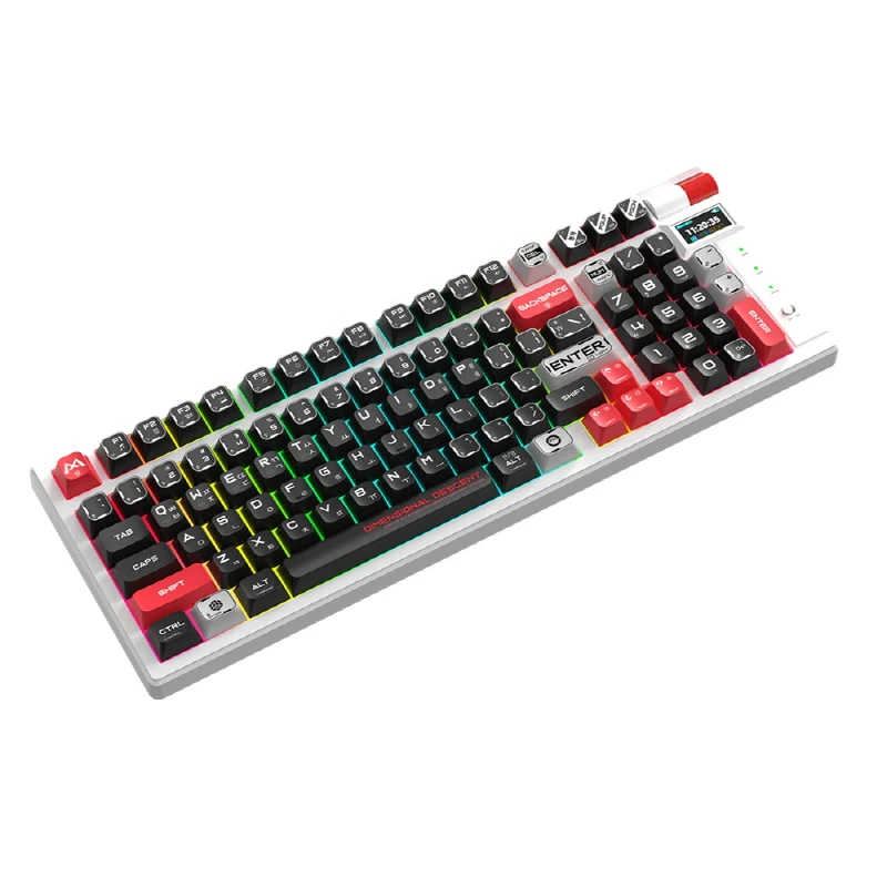 Monka MONKA KG 991W PBT DS oil, wireless mechanical keyboard (full lubrication)