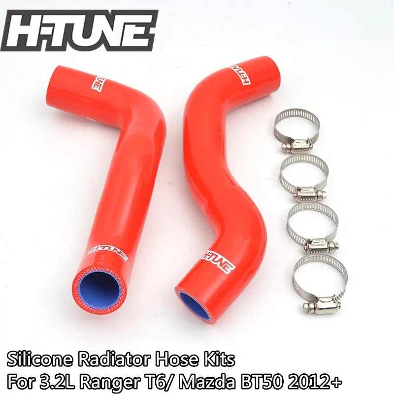 

4x4 Accessories Intercooler Silicone Radiator Hose Kits 3.2L Turbo Diesel for Ranger T6/ BT50 2012+