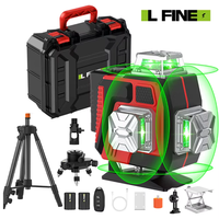 LFINE Nivel Laser 360°Self-leveling Laser Levels 4D 16 Lines Laser Levels Professional  Nivel Laser with Laser Level Tripod