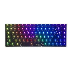 YMDK YMD75 v4 RGB VIA VIAL Hot Swap Hot-swappable Kailh Socket 84 PCB Fully Programmable Support ANSI ISO Replacable YMD75 V2 V3