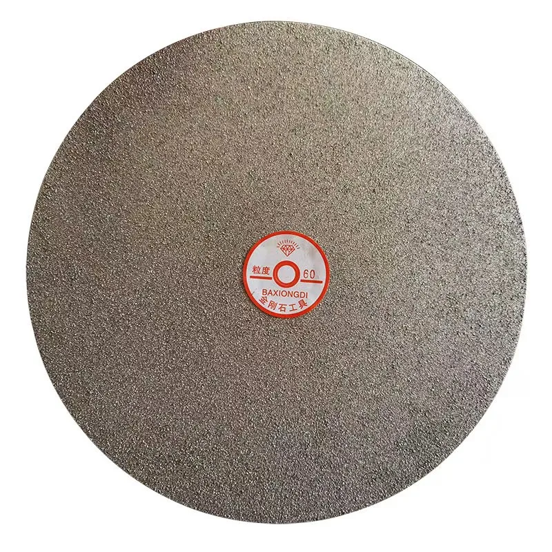 Diamant-Edelstein-Schleifscheibe 500mm 20 Zoll 12,7 Loch Sandscheibe Elektroplattierte Legierungs-Schleifscheibe Polierscheibe – Detail 2