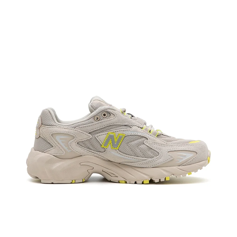 New Balance NB 725 Retro، حذاء جري كاجوال منخفض الارتفاع، للجنسين، رمادي كريمي #3
