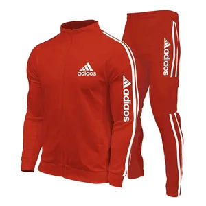 Red Adidas Tracksuit Set AliExpress