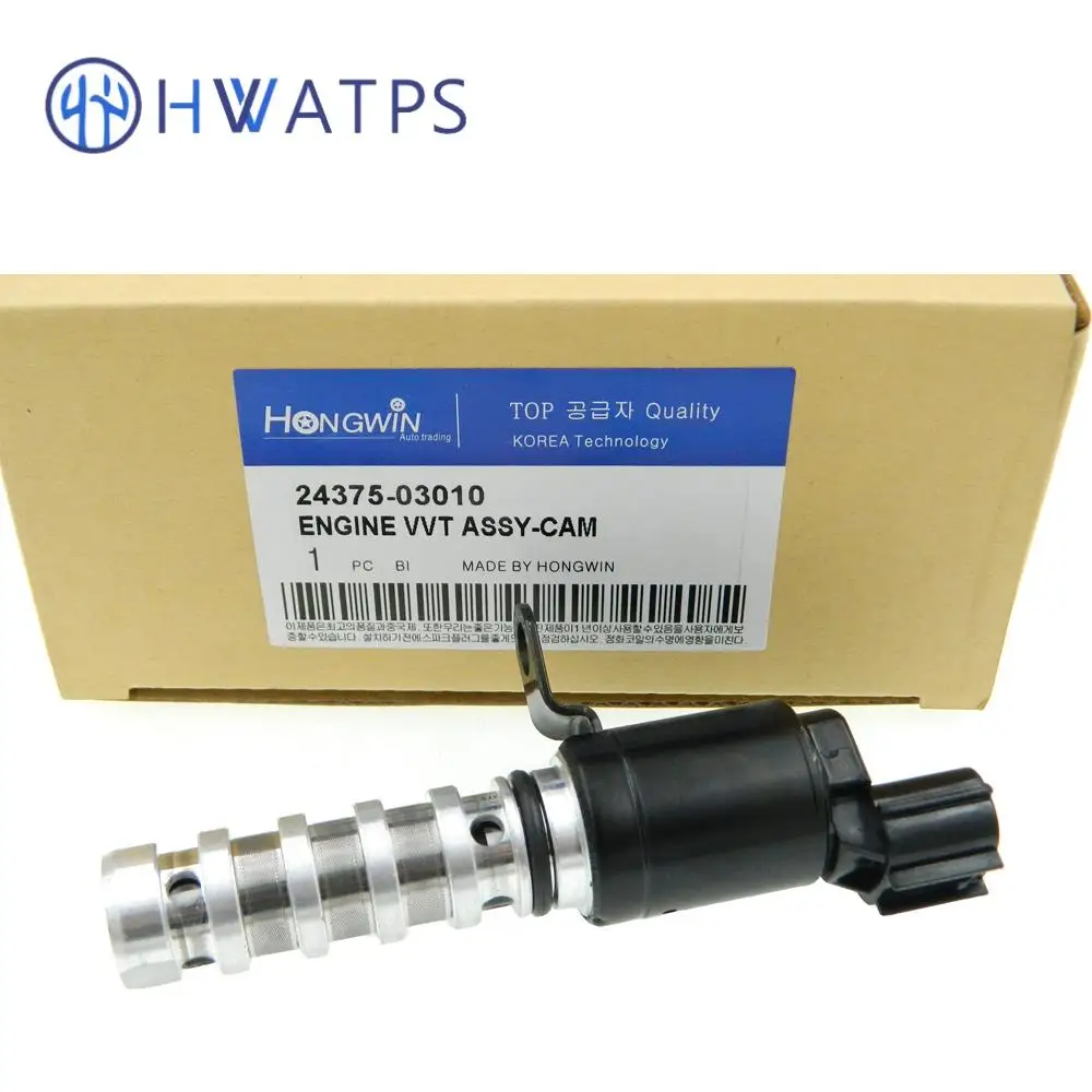 קפיר משתנה תזמון סולנואיד שסתום Vt סולנואיד שסתום 24375-03010 היונדאי i10 i20 kia picanto ceed rio 2011 2012-2015