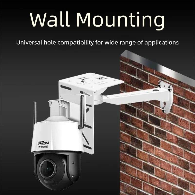Security Camera Mount Bracket CCTV Clamp Mount Universal L Shape Surveillance Dome Camera Bracket for Backyard Lawn Outdoor image 2