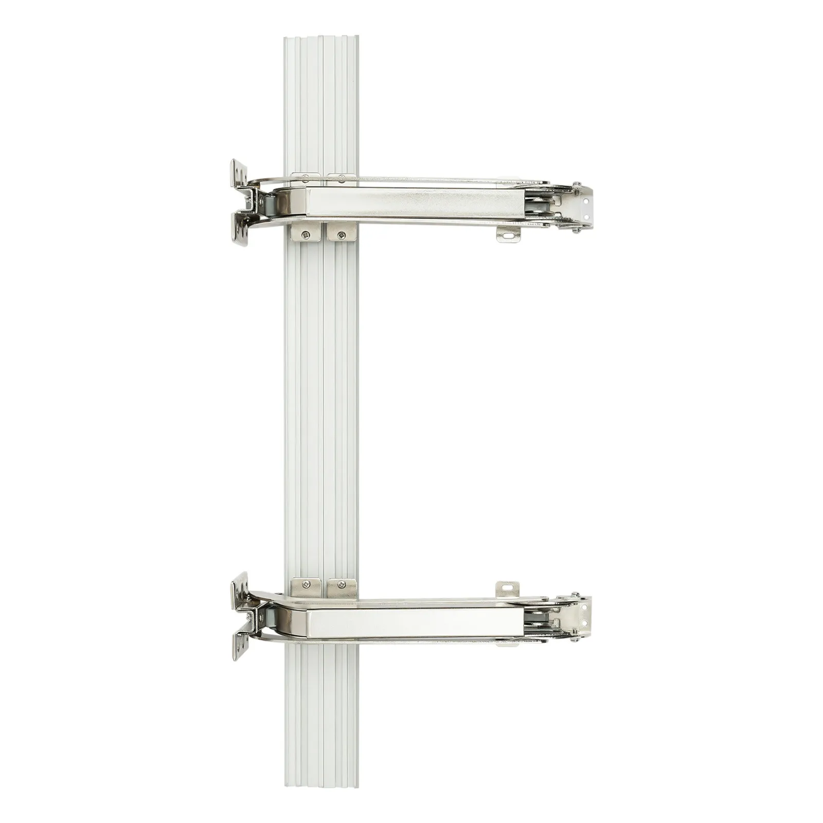 مجموعة مفصلات باب الفتح الجانبي 180 °   فتحة متوازية لباب خزانة الملابس، مفصلة شديدة التحمل بقوة 15.4 رطل