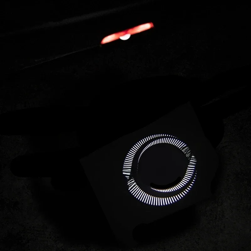 2szt LED Akcesoria Samochodowe Światło Drzwi Ghost Shadow Lampa powitalna Dla Macan 95B 2014 2015 2016 2017 2018 2019 2020 — zdjęcie 2