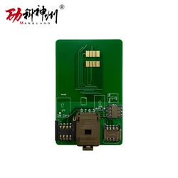 MCT20 IOT chip ISO7816 interface to DFN8, SOP8, VSOP8 test socket_adapter board_programming socket