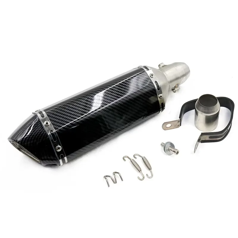 

51 mm Motorcycle Muffler Ak Exhaust Tail Section Muffler Pipe Tank Db Killer Suitable for Mt09 Cb400 Z800 Ninja250