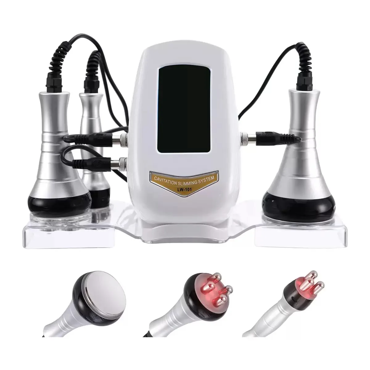 

3 in 1 Cavitation Machine 40k Ultrasonic RF Shape Vacuum Frequency Liposuction Weight Loss Slimming Skin Tightening Liftin