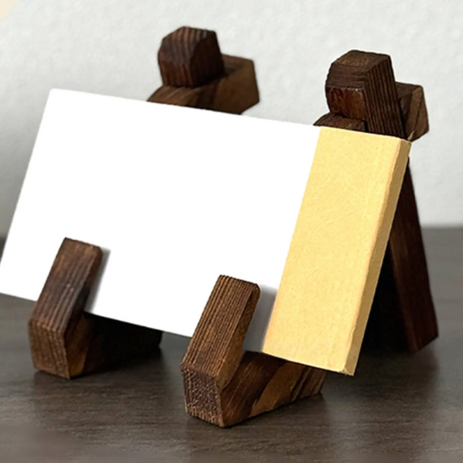 Wooden Book Stand Multipurpose Cookbook Holder Portable Reading Easel for Recipe Menu Tablet Phone Home Kitchen Supplies