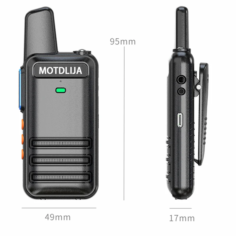 جهاز اتصال لاسلكي صغير، محمول قابل لإعادة الشحن، فندق، مطعم أعمال، رحلة طريق للتخييم، صالون تجميل، 16 اتصال تشا