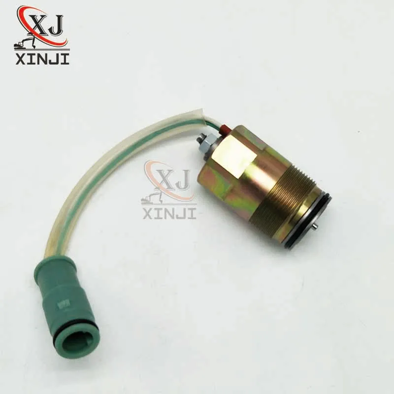 Excavator Hydraulic Pump Solenoid Valve SK200-1 SK200-6 For Kobelco  K3V112   2436R884F1 MC609-7421120