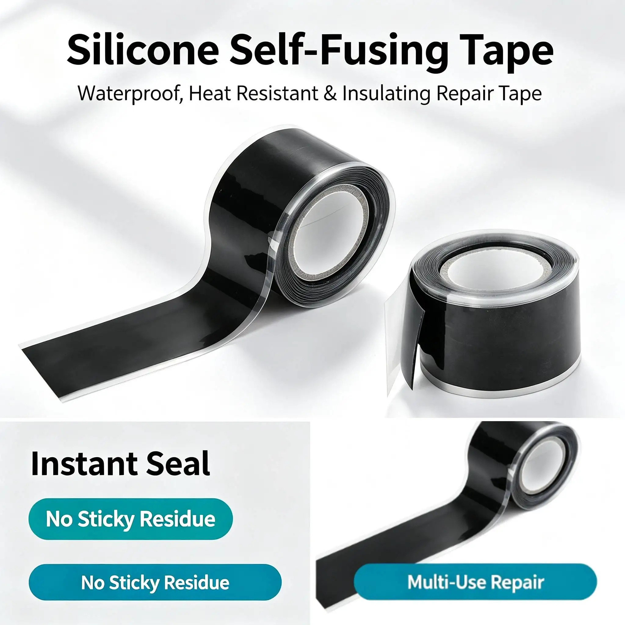 Black Self-adhesive Waterproof Tape Cinta Impermeable Sellante Leak-stopping Water-stopping Repair Waterproof Sealing Tape