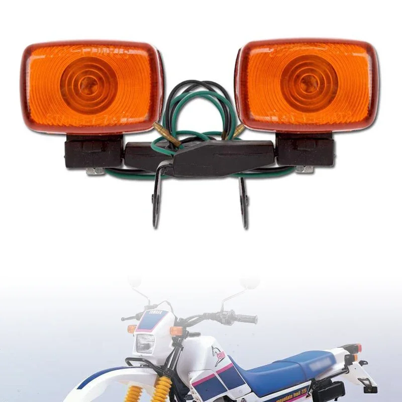 Motocykl przedni tylny kierunkowskaz lampa kontrolna Moto migające migacze światła dla Yamaha XT225 TTR250 Honda XR250 XR — zdjęcie 2