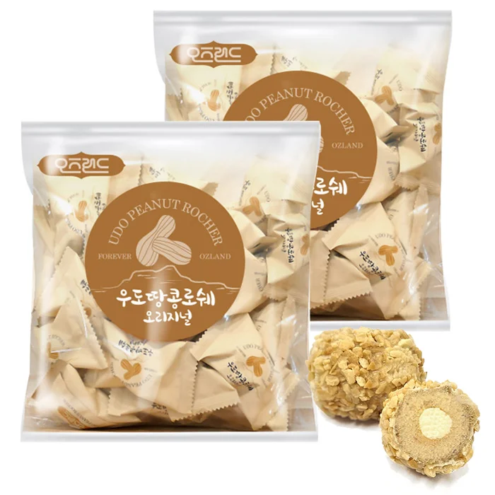 JEJU Udo Peanut Roche Original 60 Pgs 420g (210gx2 Blast)