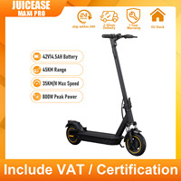 JUICEASE MAX4 Pro 800W Electric Scooter AOVOPRO APP 35-45KM Range Adults Electric Scooter Dual Shock Absorber Foldable Escooter