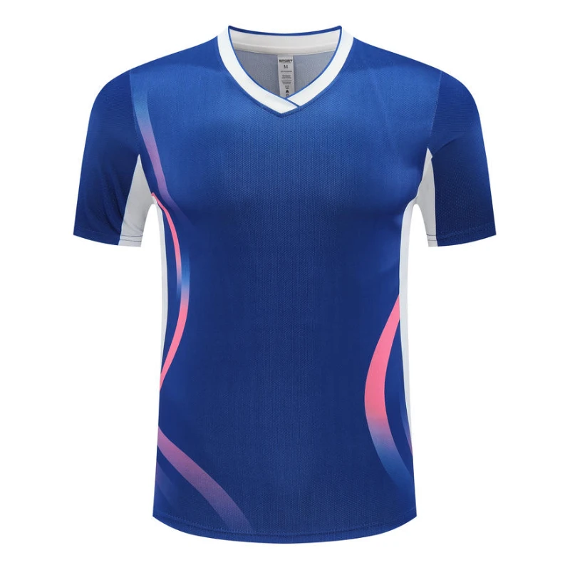 Tischtennis-Athletik-Sporttrikot 2025, neues Badminton-Shirt für Herren und Damen, professionelle Uniform, kühlend, atmungsaktiv, bequem