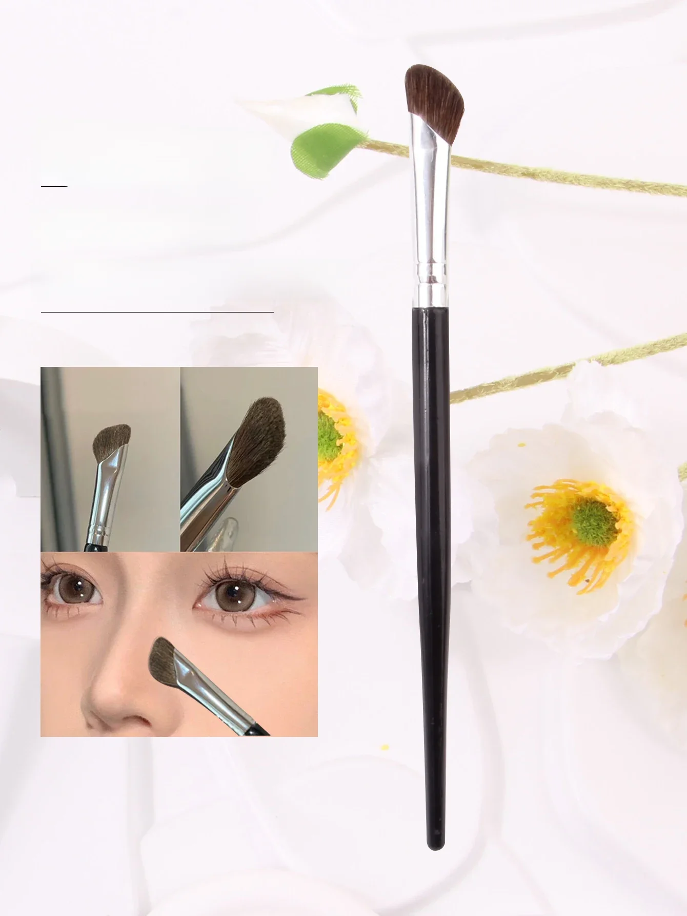 3D Nose Shadow Brush V Face Contour Makeup Brushes Soft Hair Blush Highlight Powder Cosmetic Women Facial Beauty Tools — zdjęcie 2