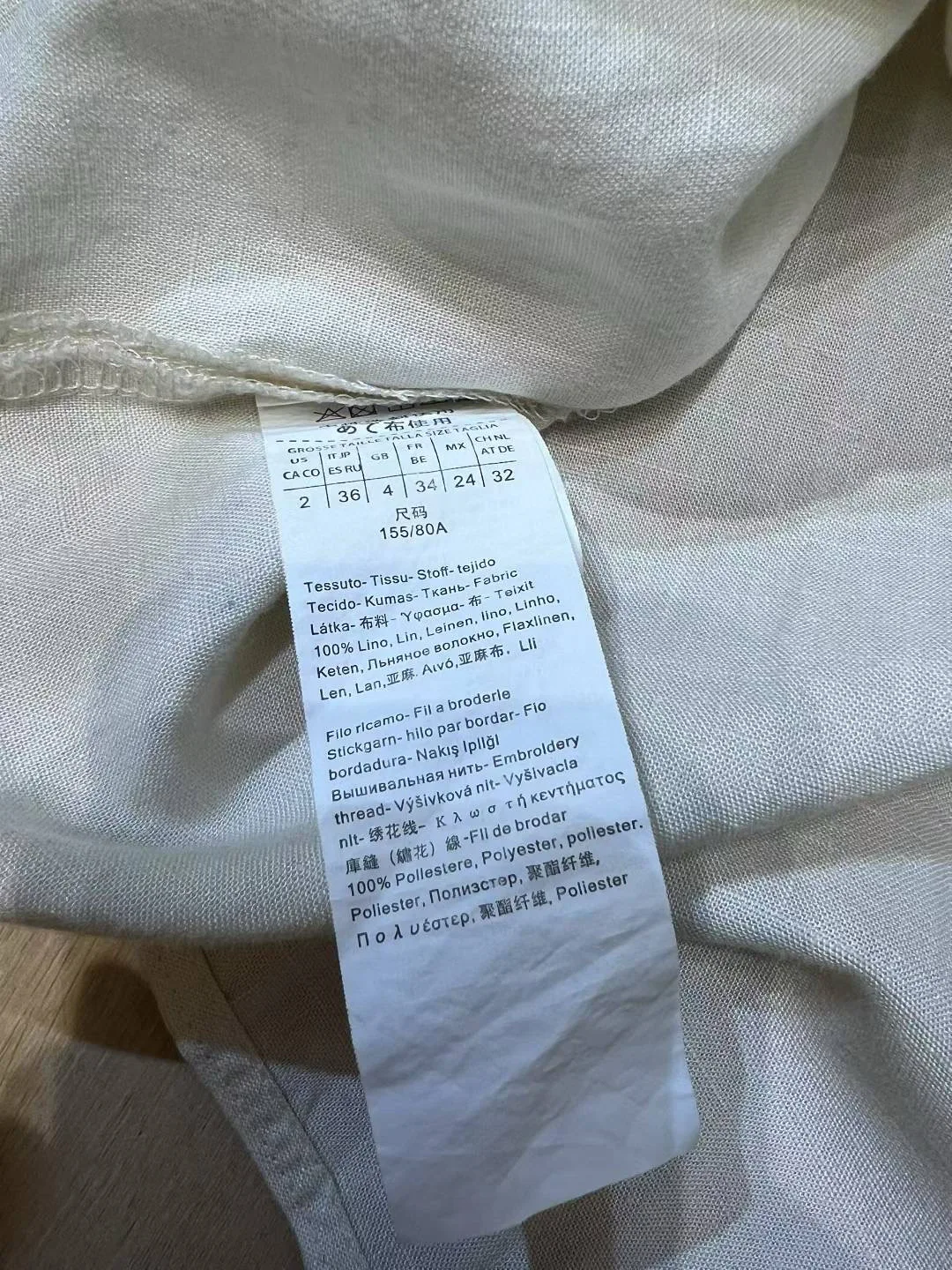 Chemisier en lin élégant et décontracté pour femme avec broderie exquise