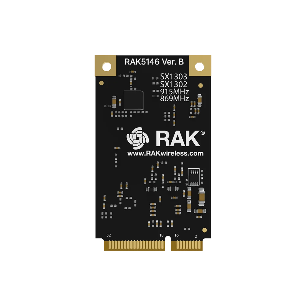 RAK5146 Gateway Concentrator Module for LoRaWAN, SX1303 LoRa Core (SPI or USB, GPS, LBT) image 3