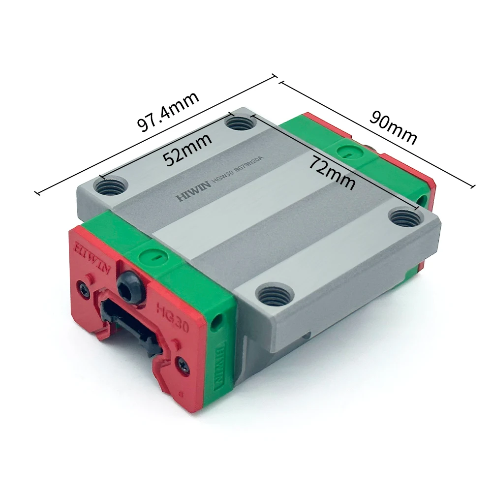 HIWIN Linear guide slider HGW30 HGW30CC HGW30HC Linear block