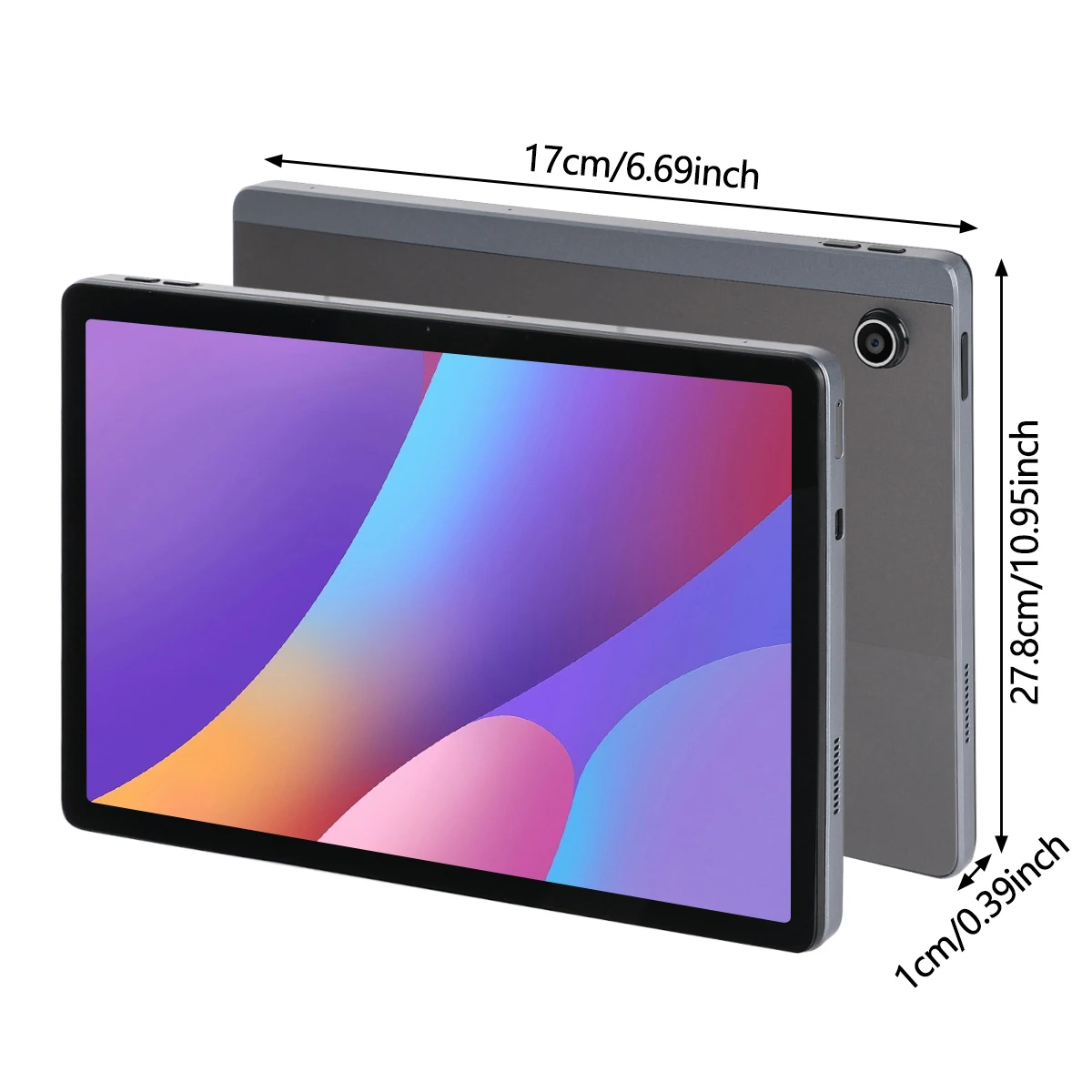 AEEZO 11인치 안드로이드 14 태블릿 옥타코어 12GB RAM 128GB ROM+1TB 확장 8MP+13MP 카메라 1920×1200 HD IPS 6800mAh 배터리