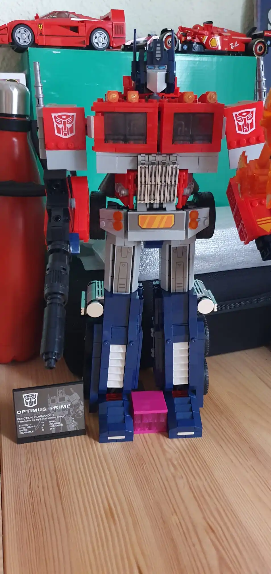 Big Promotion 1508 Pieces Truck Deformation Car Deformation Optimus Prime Movie Robot Car Building Blocks Gift photo review