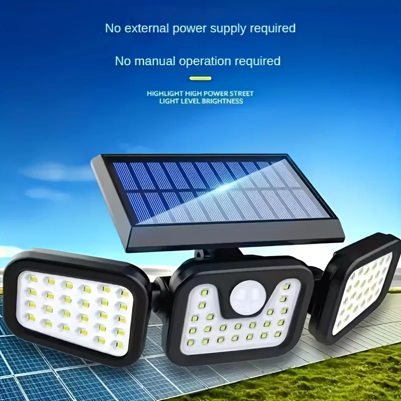 74 Led Solar Sensor…