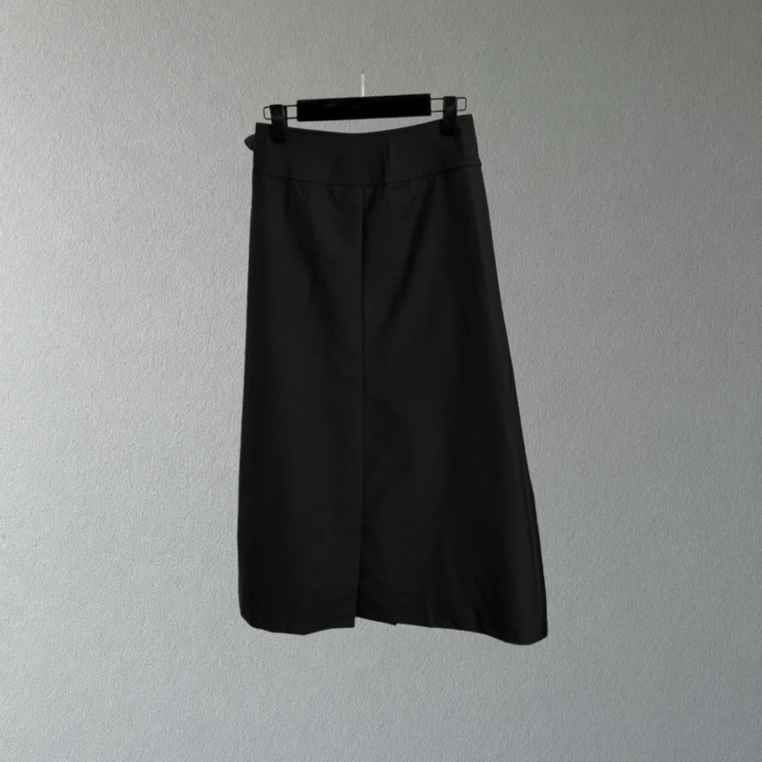 

Осень/зима 2022, новый дизайн, женская плиссированная юбка с высокой талией