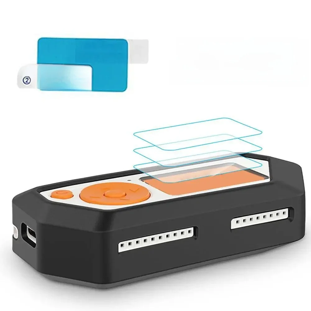 Film de protection pour Console de jeu Flipper Zero, 10 pièces, protecteur d'écran, anti-poussière, antidérapant, accessoires de jeu électronique