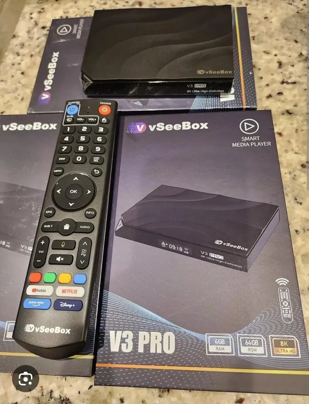 VENDAS SUPERIORES vSeeBox V3 Pro 2024 Modelo mais recente py