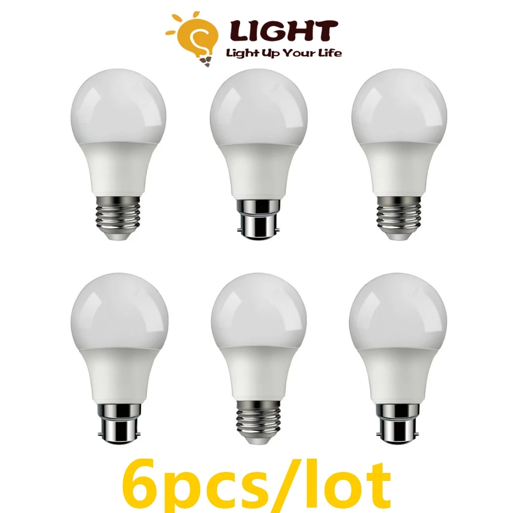 LED Bulb Lamps E27 B22 AC220V-240V 10W 3000K 40000K 6000K High Brightness Lampada LED Bombillas